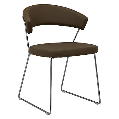 Calligaris New York Dining Chair Taupe Calligaris New York Dining Chair Taupe